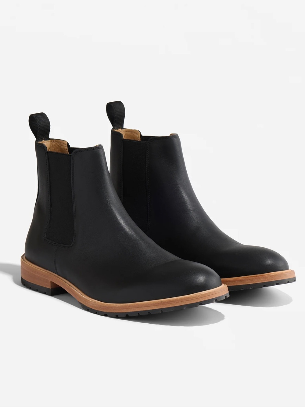 NISOLO Marco Everyday Chelsea Boot Men's Black Size 10.5